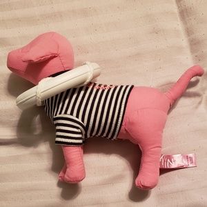 Victoria Secret pink mini dog plushie nautical vintage 05 06